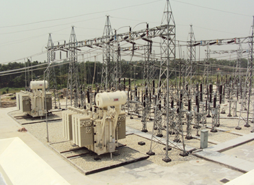 Outdoor Switchyard with Transformers– 132kV / 6.6kV   